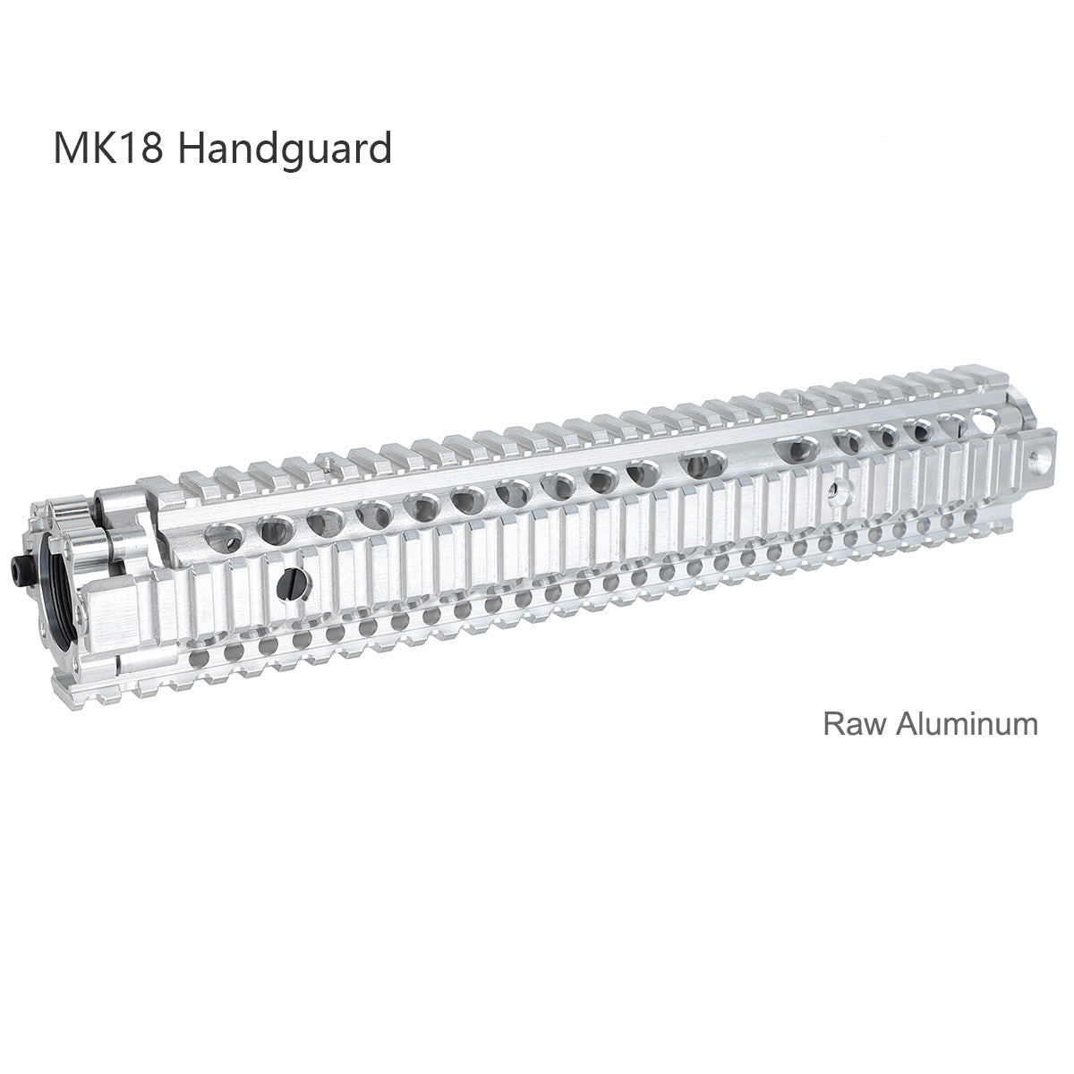 MK18 Handguard Free Float Quad Rail Two-pieces Design AR15 - Black, Coyote Tan, Desert Tan Color