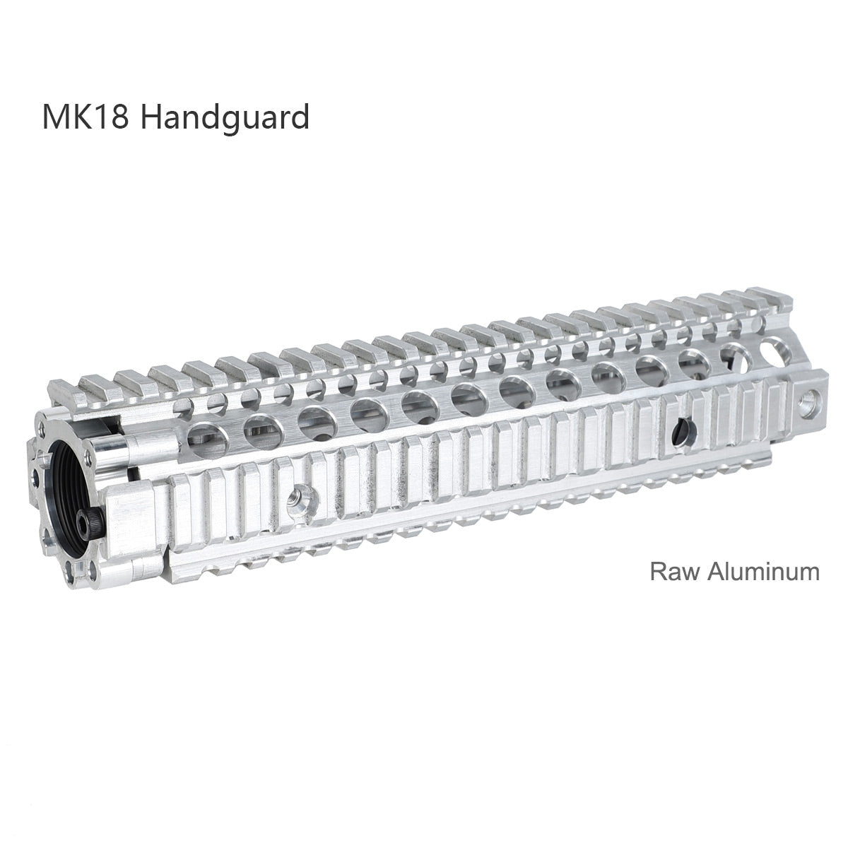 MK18 Handguard Free Float Quad Rail Two-pieces Design AR15 - Black, Coyote Tan, Desert Tan Color